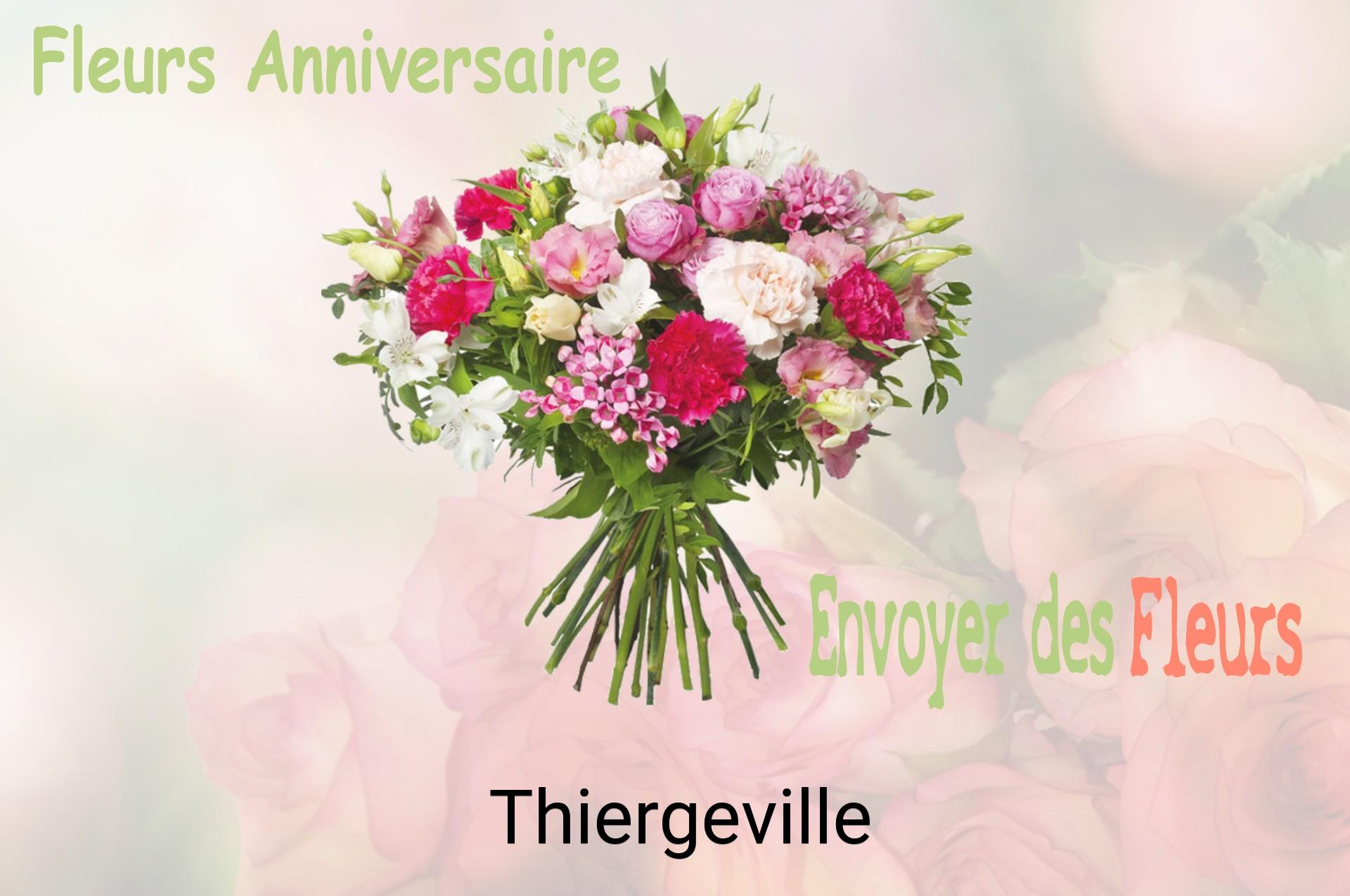 Bouquet de fleurs d’anniversaire livré à Thiergeville